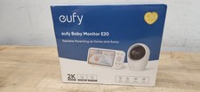 eufy E20 Wireless Pan-Tilt 5'' 720p Baby Monitor with 2K HD Camera