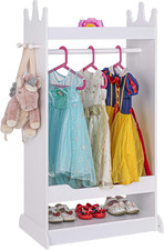 Kid&rsquo;S See and Store Dress-Up Center, Costume Closet for Kids, Open Hanging Armoi