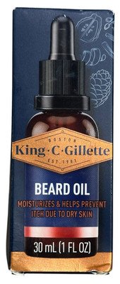King C. Gillette Beard Oil for Men - Argan Moisturize and Soften Beard
