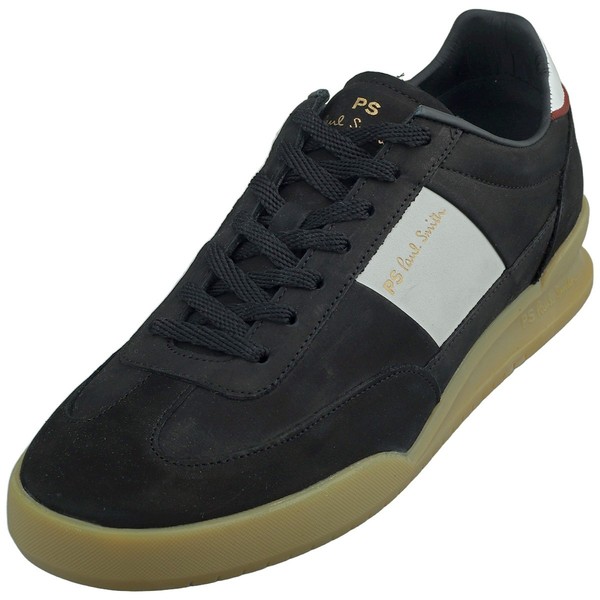 Paul Smith Dover Herren Casual Sneaker In Schwarz Weiß - 41 EU-image
