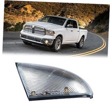 LED Front Left Driver Side Mirror Turn Signal Light Left Drive Side White Lens