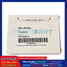 1734-IE2V AB I/O 2 Point Analog Input Module 1734IE2V Factory Sealed US Free Tax