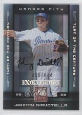 2008 Donruss Elite Extra Edition Turn of the Century Johnny Giavotella Auto 0s3