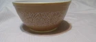 Vintage Pyrex Nesting Mixing Bowl 1.5 qt Woodland Brown Pattern #402 Tan