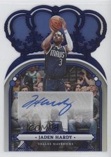 2022-23 Panini Crown Royale Rookie Blue /75 Jaden Hardy #RCA-JDH Auto 3hd