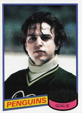 1980-81 Topps #158 Greg Millen Pittsburgh Penguins