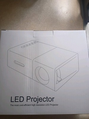 Brand New LED Mini Projector Portable 1080P Home Theater Multi-Device Compatible