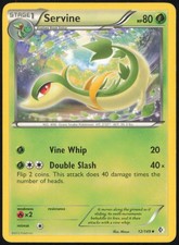 SERVINE 12/149 UNCOMMON BOUNDARIES CROSSED POKEMON LIGHTLY PLAYED on eBay