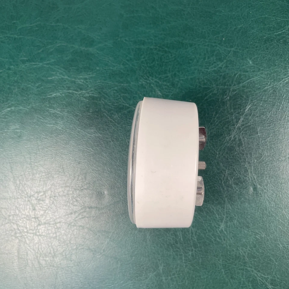 Equity Wind Up Alarm Clock White Analogue Glow in the Dark Numerals - Image 4 of 4