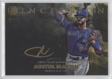 2021 Bowman Inception Gold Rainbow Foil 1/25 Austin Martin #ISS-AM Auto 0nr3