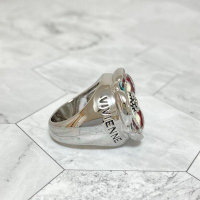 Vivienne Westwood Rose Ring Silver Mint | eBay