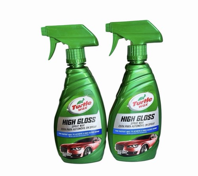 #ad #ad Turtle Wax High Gloss Spray Wax 16oz Lot of 2 Bottles Car Shine Polish Detail $24.99