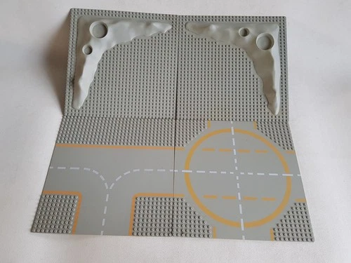 Vintage LEGO Space baseplate lot of 4 Base Plate Crater plates baseplates #1