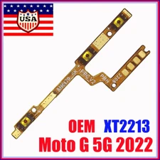 OEM Power+Volume Button Key Flex Cable Ribbon For Motorola Moto G 5G 2022 XT2213