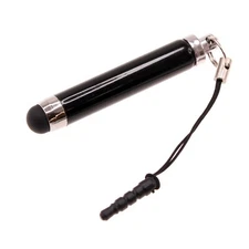 Black Stylus Touch Pen Extendable Compact Lightweight for Cell Phones