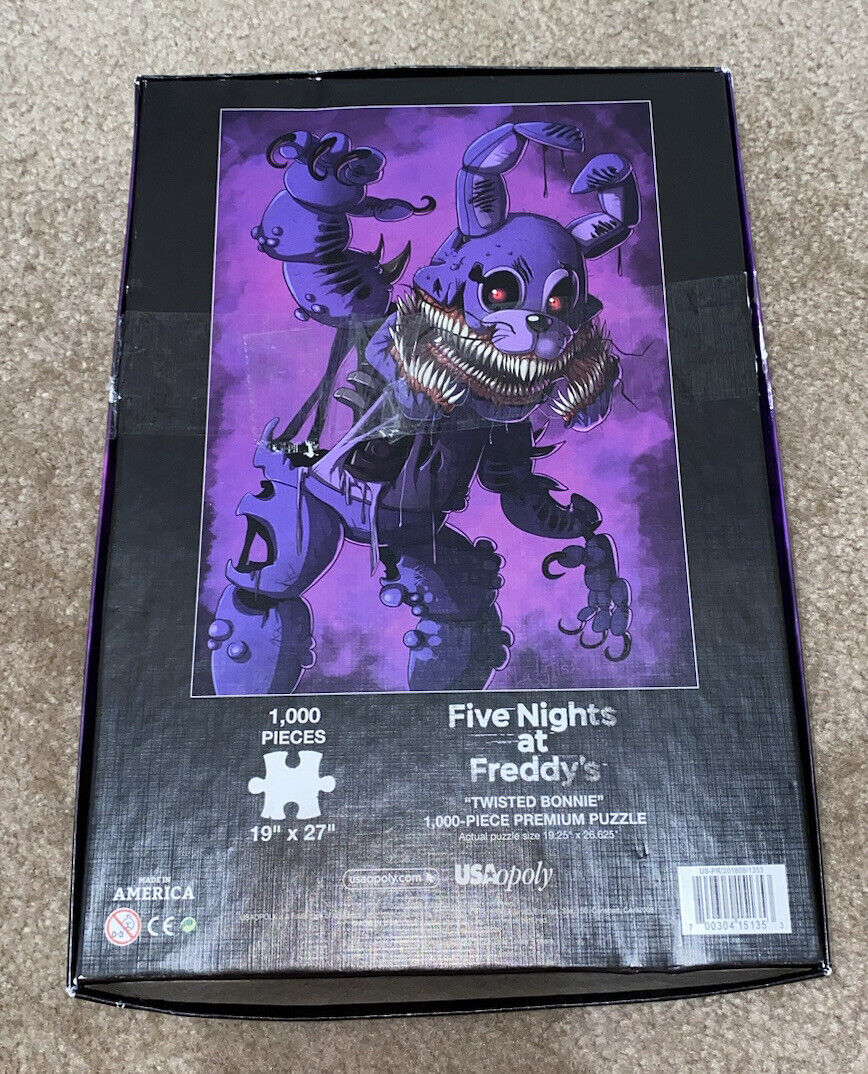 Solve FNAF - 🌑SHADOW BONNIE🌑 jigsaw puzzle online with 48 pieces