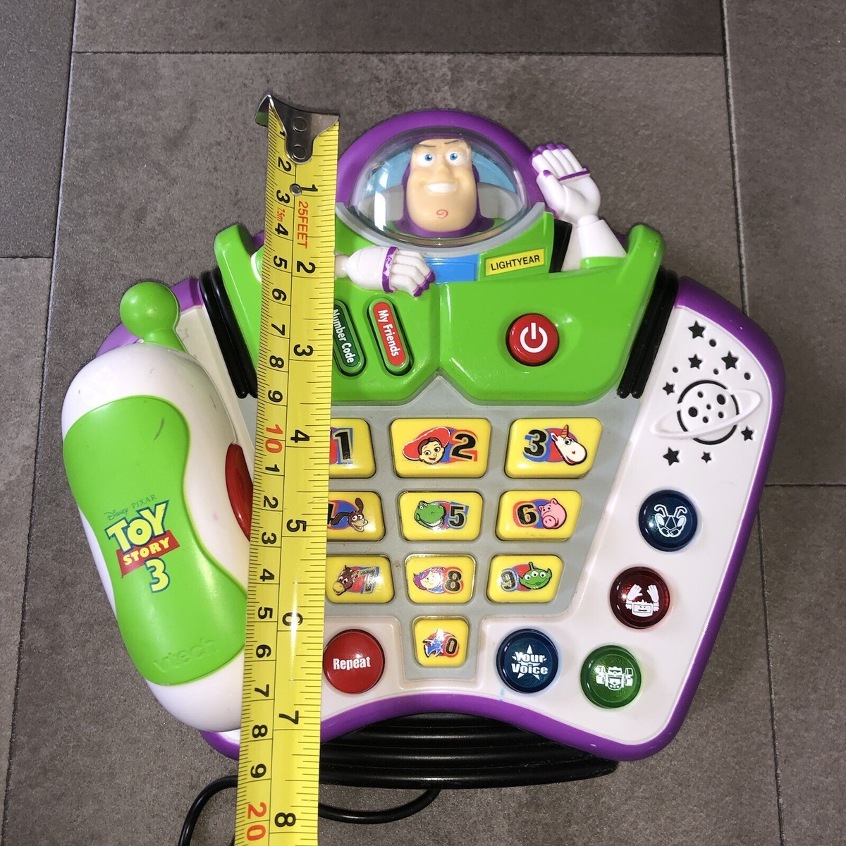 トイ・ストーリー　Buzz Lightyear Telephone Toy Story Buzz Lightyear Phone Vetch Disney Pixar Voice