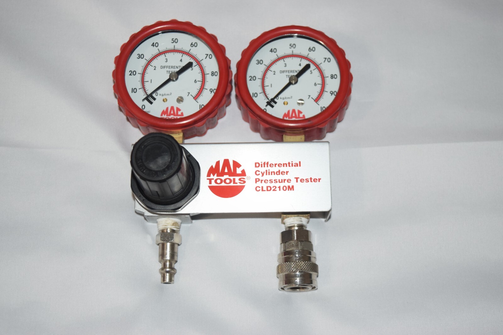 MAC TOOLS CLD210M DIFFERENTIAL CYLINDER PRESSURE TESTER w/CASE USED