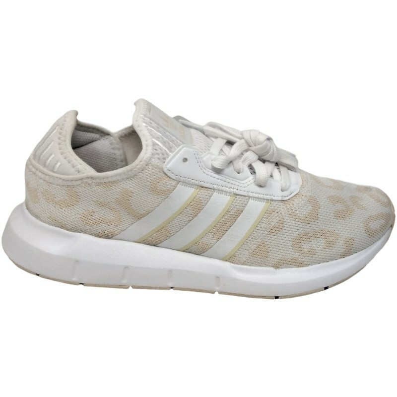 Adidas Swift Run X H01907 Women's Leopard Print- Tan, White Running  Sneakers