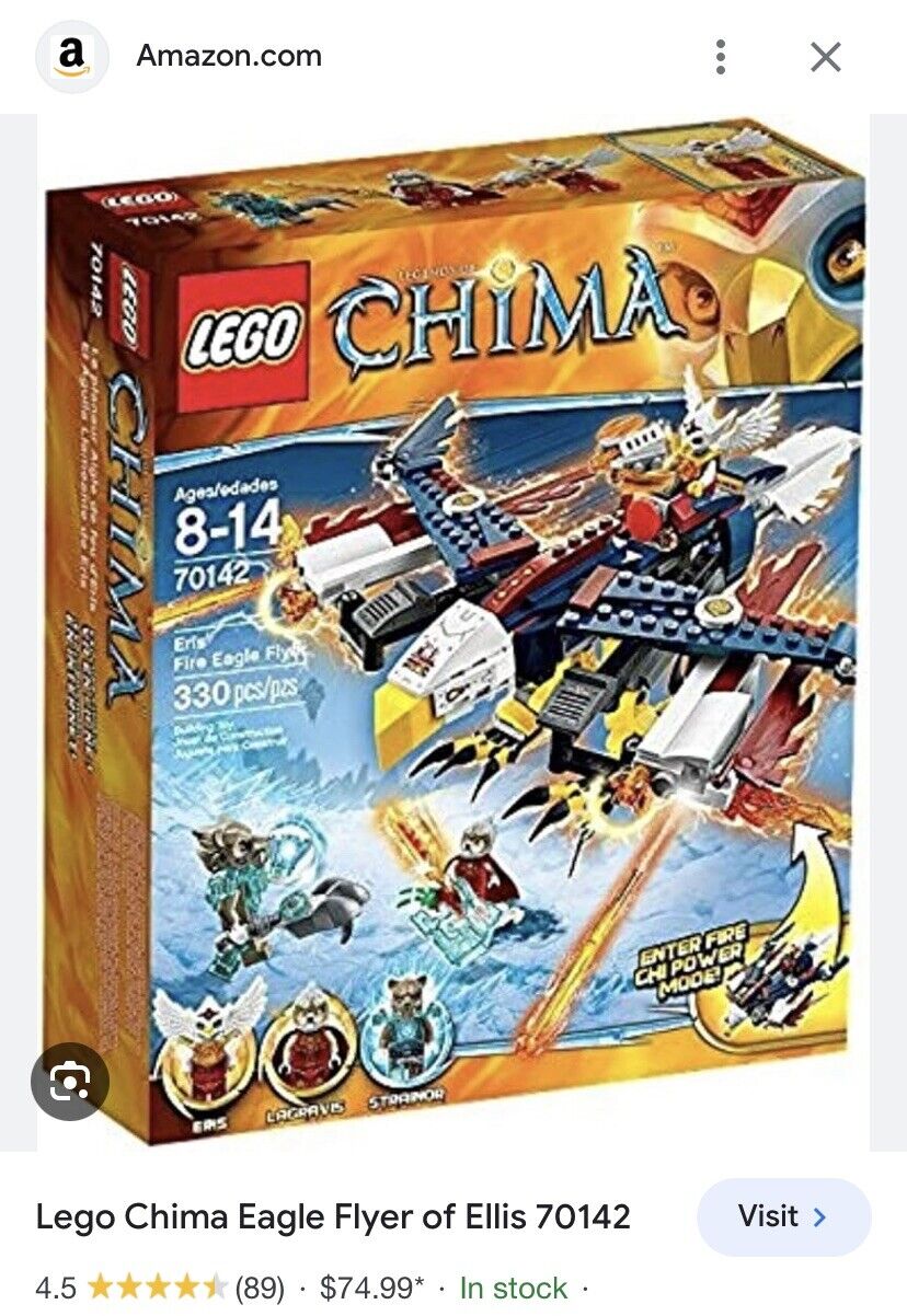 Lego Chima 70142 Eris’ Fire Eagle Flyer