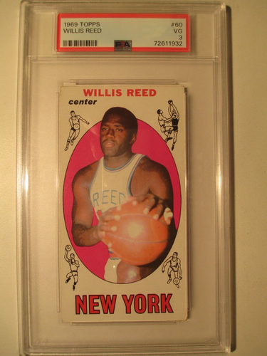 Topps Basketball 1969 Willis Reed # 60 PSA VG 3 | eBay