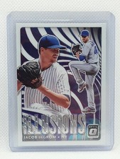 Jacob deGrom 2020 Donruss Optic Baseball - Illusions - New York NY Mets