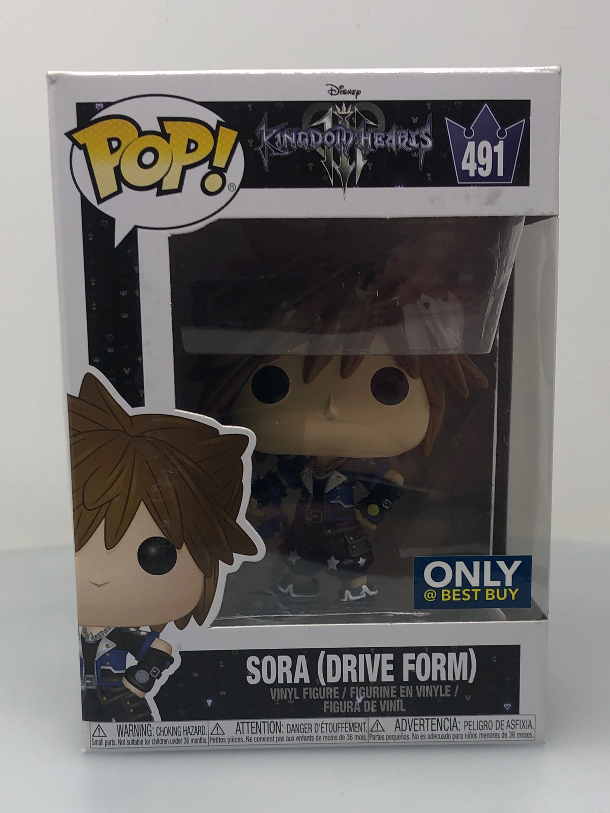 Funko Pop! Games Disney Kingdom Hearts Sora Drive Form #491 Damaged Box