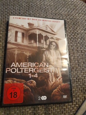 American Poltergeist 1 bis 4 - DVD - + OVP