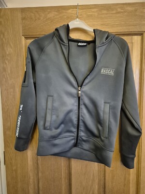 Rascal Size 6 Boys Grey Zip Up Hooded Jacket, Rascal, Size MB fits Age 12-13 | eBay UK