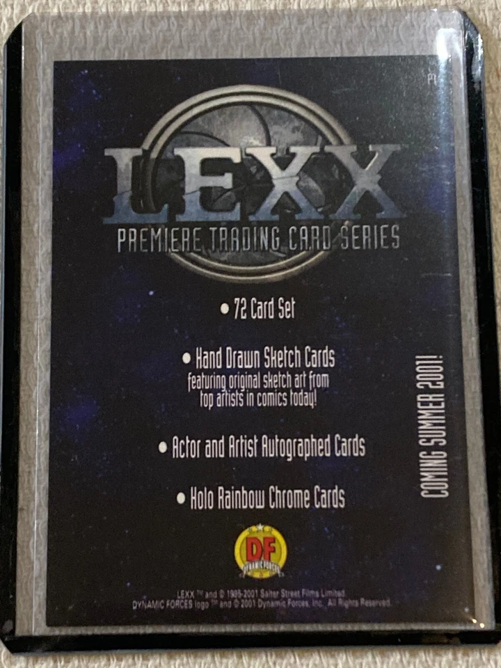 Tarjeta promocional Dynamic Forces Lexx 2001 #P1 casi nueva Foto 2 de 2