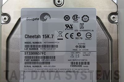 Seagate Cheetah 15K.7 ST3300657FC 300GB 15K FC Fibre Channel HDD
