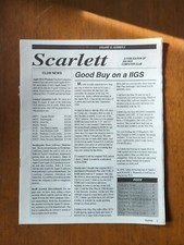 Scarlett A Publication Of Big Red Computer Club Vol 12 5 - Apple 2