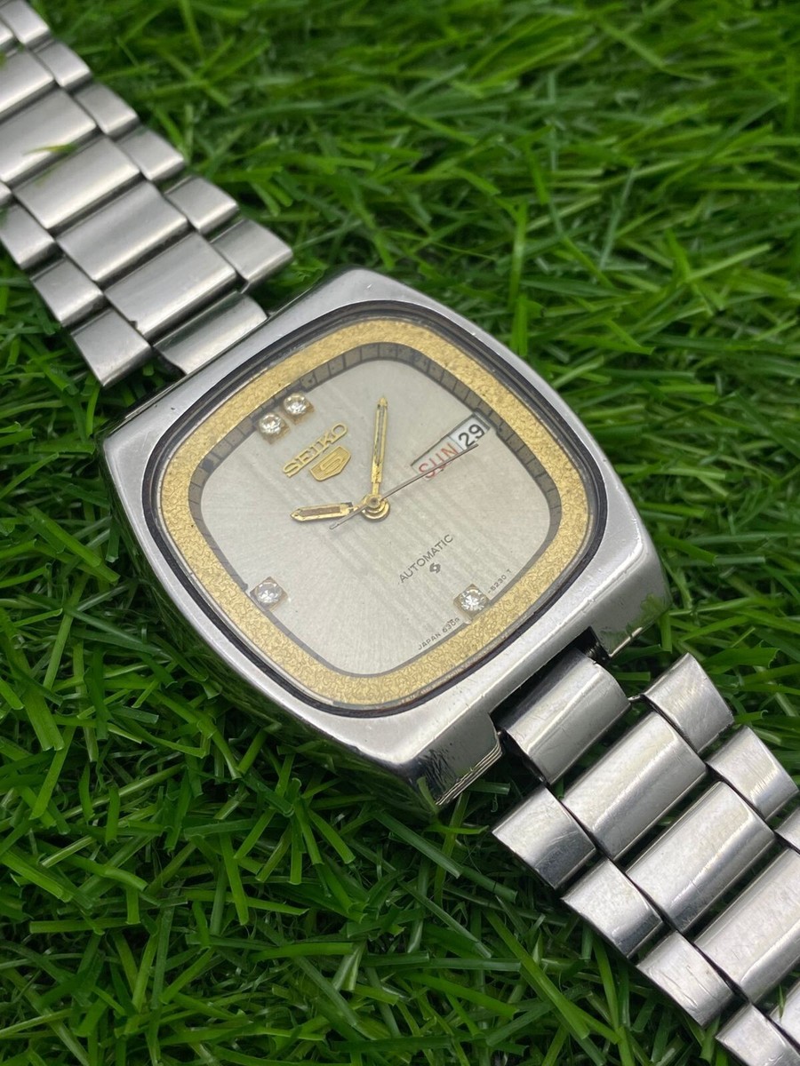 Seiko 5 Automatic 6309-5180 Day/Date Vintage Men's Watch | eBay Seiko 5 Automatic 6309-5180 Day/Date Vintage Men's Watch | eBay