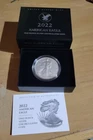 2022 W US Mint American Eagle One Ounce Silver Uncirculated Coin OGP COA - 22EG