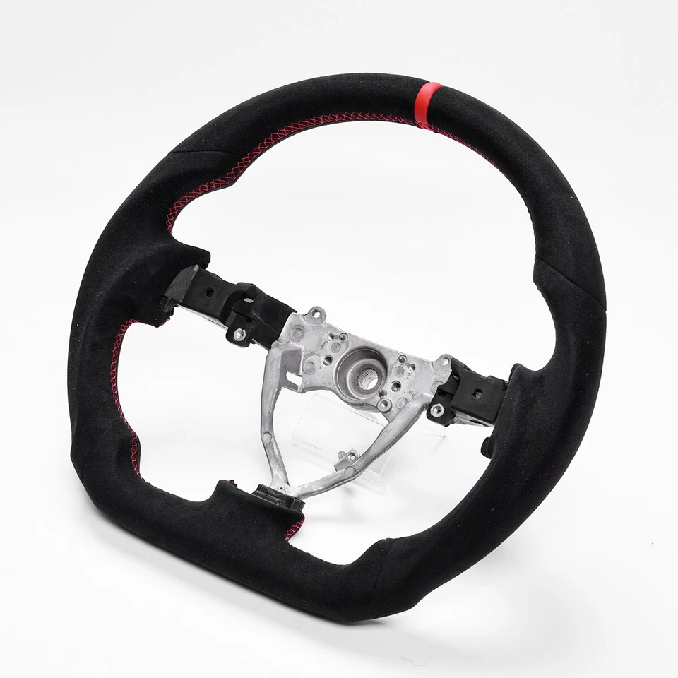 Volante deportivo de cuero Real Alcantara Toyota FJ Cruiser XJ10 2007-2017 Foto 4 de 4