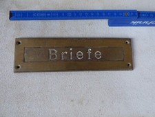 Briefe Schlitz Tür um 1900