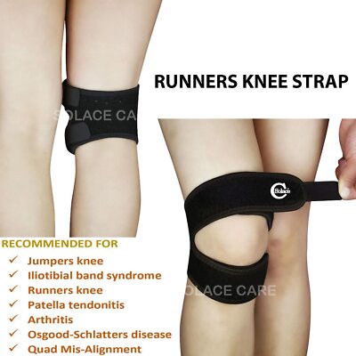 Patella Stützgurt verstellbar Patellasehnengurt Stabilisator Bandage Stütze