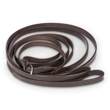 Ainsley Grippy Polo wodze do biegania 82", Havana brązowe, nowe