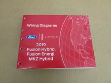 2019 Ford Fusion hybrid WIRING DIAGRAM service electrical ORIGINAL repair manual