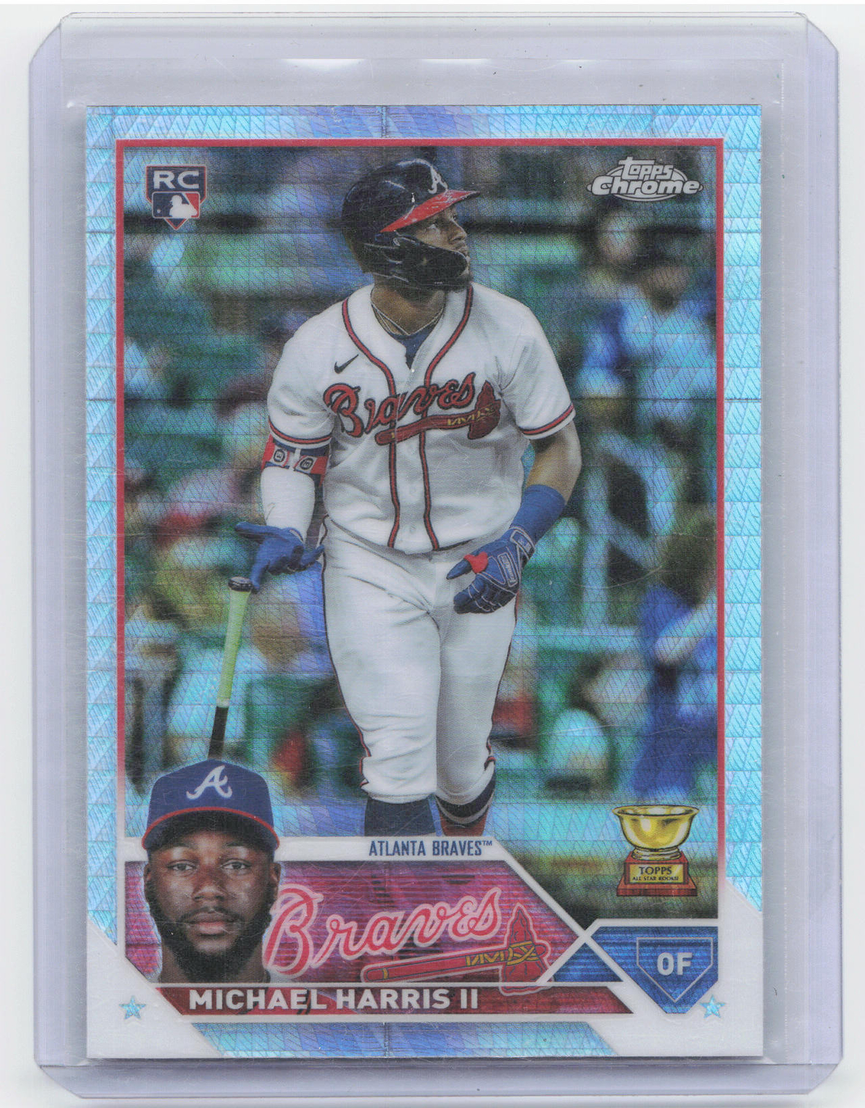2023 Topps Chrome #79 Michael Harris II Prism Refractor