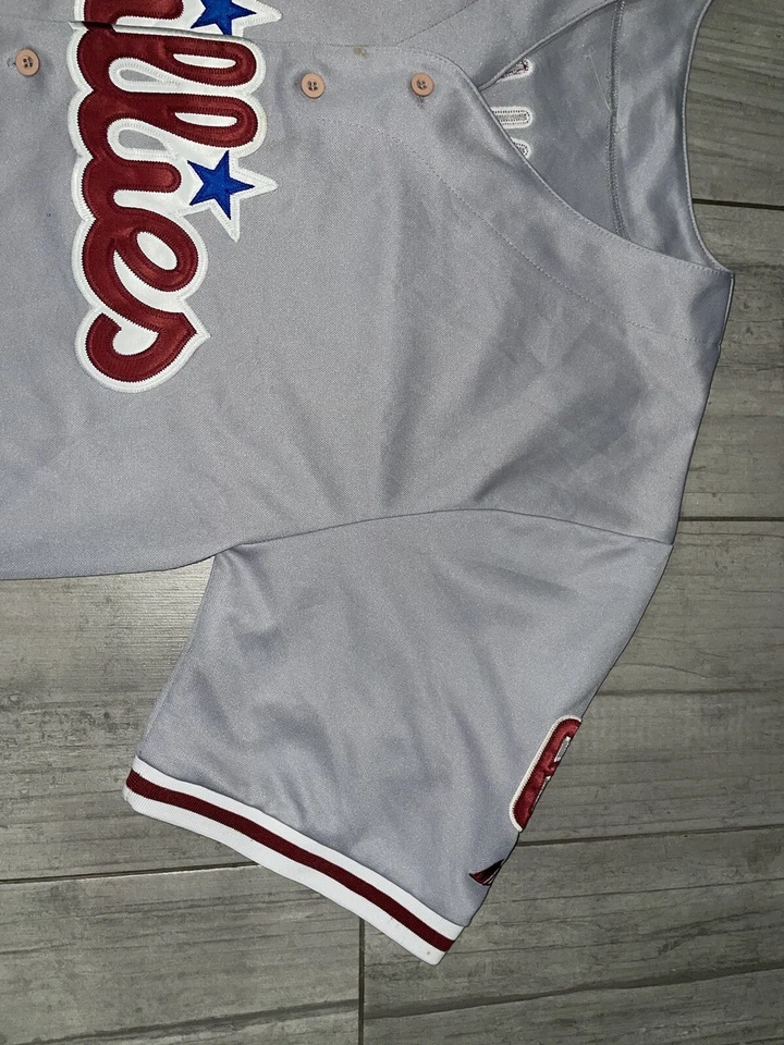 Ryan Howard #6 Philadelphia Phillies Majestic Jersey Sz 48 Preowned Gray - Image 4 of 4