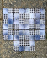 M Lotto 14 mattonelle mattoni riggiola terracotta maiolica Gerbino S. Stefano