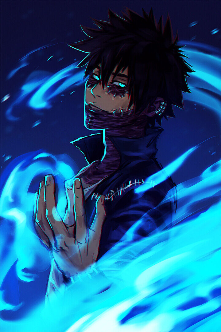 Dabi, Boku no Hero Academia, anime boys, anime, fan art