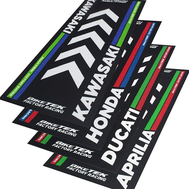 BikeTek Series 4 Ducati Motorcycle Garage Mat, 190x80cm (GRGMAT62) for sale online eBay