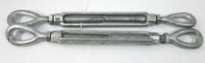 Lot of 2 - JMC - 1" Galvanized Turnbuckle Eye to Eye