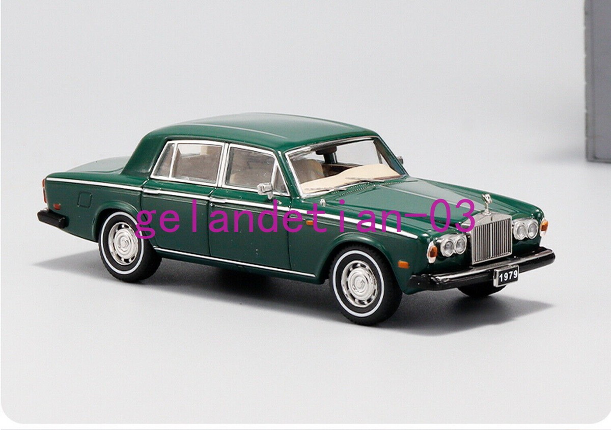 GFCC 1/64 Scale Rolls-Royce Silver Shadow ll 1979 Green Diecast