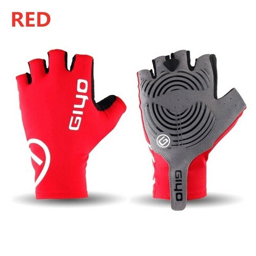 Giyo Breaking Wind Cycling Bicycle Lycra Fabric Anti-slip Half Finger Gloves - Picture 10 of 13