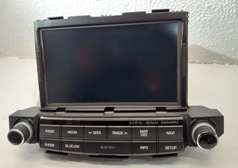 2017-2018 Hyundai Tucson Radio Display Screen Navigation