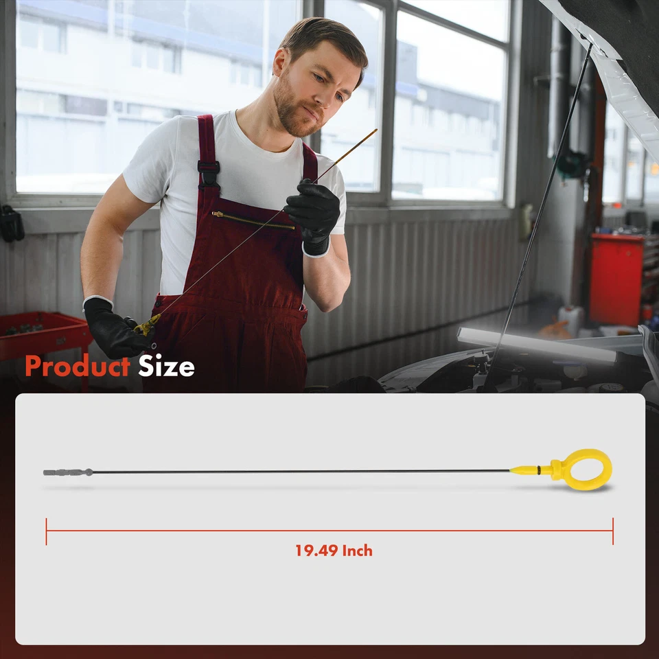 Varilla de medición de aceite de motor para Audi A4 2008 Q5 2009-2017 Q7 2017-2019 A6 2008-2011 2016 Foto 4 de 4