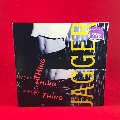 MICK JAGGER Sweet Thing 1992 UK 7'' vinyl single EXCELLENT CONDITION